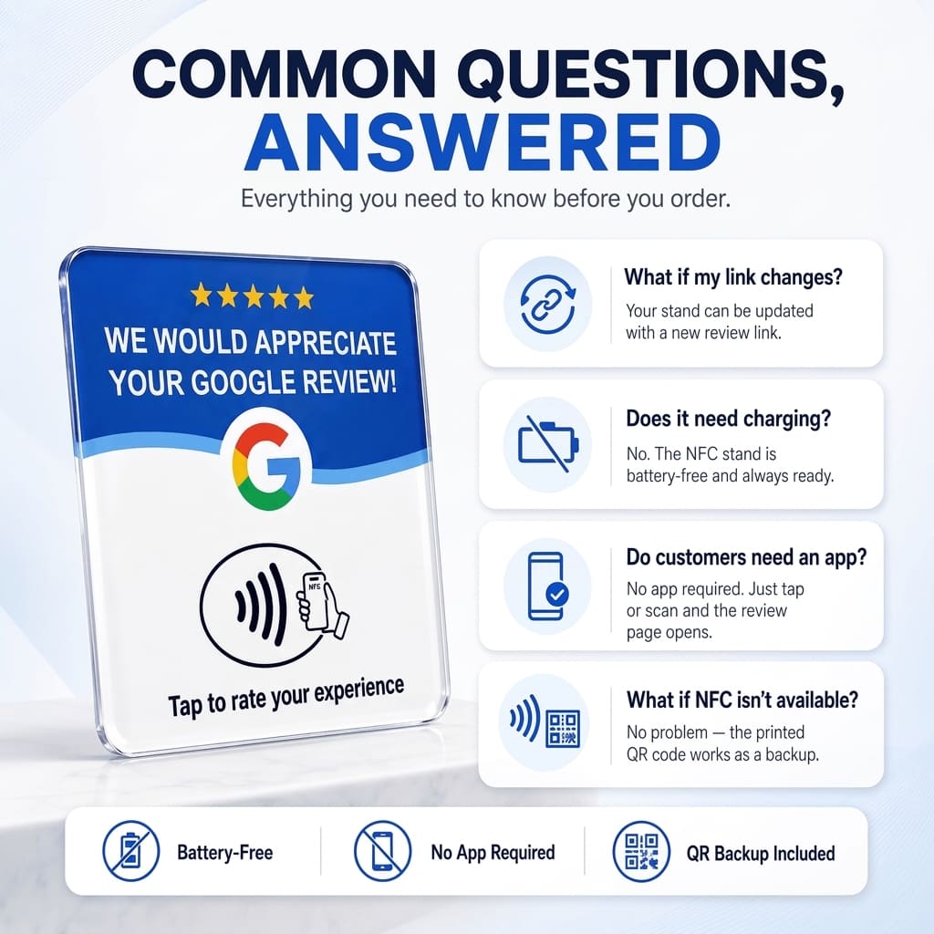 RevTap™ NFC Google Review Card