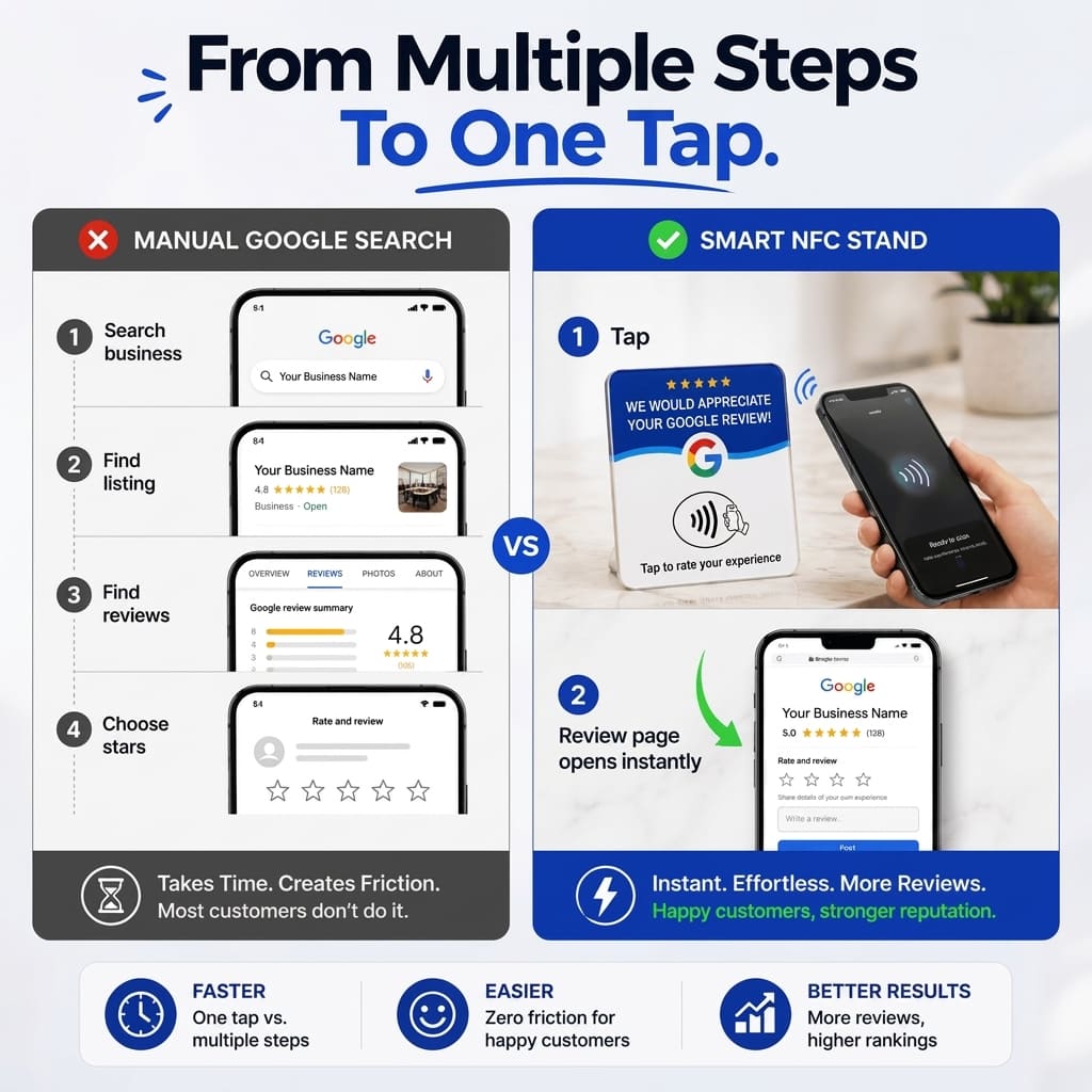 RevTap™ NFC Google Review Card